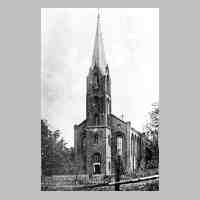 071-0001 Die Pfarrkirche in Paterswalde. Turm mit Eingang.JPG